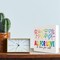 LGBT Desk Sign – Rainbow Pride Home & Office Decoration, LGBTQ Ally Wooden Box Sign, “All for Love” Inspirational Gift for Gay, Lesbian, Queer & Trans Pride Month